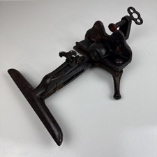 Antique Saw Vise Ball Joint  B.S.V. CO Buckeye Saw Vise Co 🇺🇸 picture