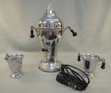 Vintage Farberware Coffee Service Set No. 100 Untested Chrome Plated picture