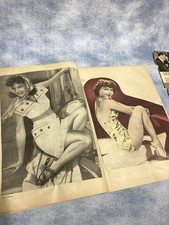 HOLLYWOOD STAR SCRAPBOOK B Davis R Hayworth B Crosby M Martin V Leigh Ephemema picture