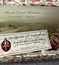 Authentic German, Black Forest Collection, Limited Edition Ornaments (Set of 6) picture