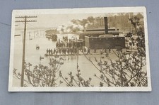 Cape Girardeau MO-Missouri, River Front Flood RPPC Real Photo Postcard (1K) picture