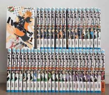 4books set USED Haikyuu manga 1-45 volumes Jump comics Haruichi Furudate picture