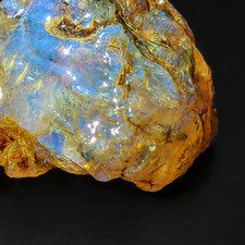 Raw Beauty Clear Sky Blue Dominican Amber Natural Specimen 45mm 15.5g picture