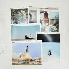 Official NASA Space Program photo prints Lot of 6 color 8x10 Shuttle picture