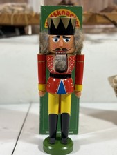 KWO Germany Wooden Soldier Nutcracker NIB Erzgebirge w/ Original Box picture