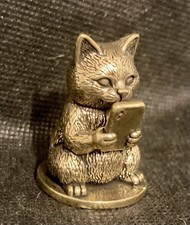 Cute Cat Using a Cellphone 1 1/2