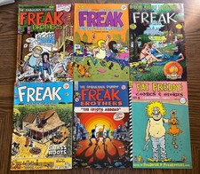 Fabulous Furry Freak Brothers & Fat Freddy’s Cat Lot of 6 Rip Off Press Comix picture