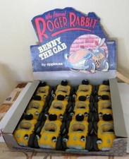 1987 WHO FRAMED ROGER RABBIT COUNTER DISPLAY WITH 12 BENNY THE CAB PLUSH TOYS picture