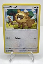 Pokemon Bidoof SWSH09: Brilliant Stars 120/172 LP picture