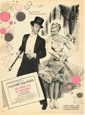 1949 FRED ASTAIRE GINGER ROGERS OSCAR LEVANT HUR FREED WALTERS LSB MOVIE A18285 picture