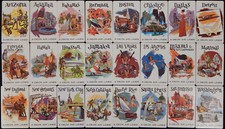 Delta Air Lines swap single playing cards complete 2nd city series picture