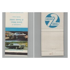 Matchbook Cover General Motors of Canada Limited Oshawa ON picture