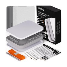 Nicpro Miniature Painting Kit with Wet Palette & 11PCS Detail Paint Brushes D... picture