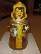 Albert Stall & Co. Munich Child Porcelain Stien  Figure, Made In Germany 1990's picture