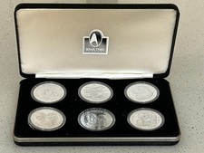 U.K. Popjoy Star Trek Proof Coin Set National Bank of Liberia - 26580 picture