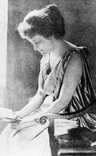 Braun Lily Publicist Writer Feminist Germany Portrait from the  1920 Old Photo 1 picture