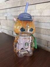 Starbucks Singapore x Mofusand 2026 Collection Cat Shaped Glass Cup picture