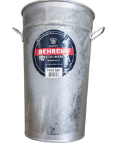 behrens galvanized french flower vase 3pk picture
