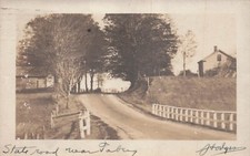 RPPC Rome to Taberg NY New York State Road Photo Postcard H11 picture