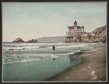 Cliff House San Francisco 1902 Vintage Coastal Photo Reprint Wall Art picture