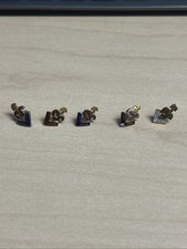 Lot of 5: Colonial Supermarket Grocery Store Service Awards 10K Pins picture