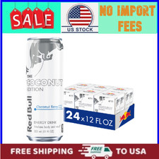 24 Cans Red Bull Coconut Energy Drink, Coconut Berry, 80mg Caffeine, 12 fl. oz. picture