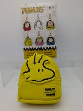 Loungefly Peanuts Mystery Bag Charm Miniature Backpack Keychain Woodstock $21.99 picture