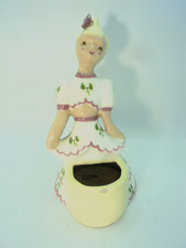 Vintage Yona of California Ceramic Lady Planter #20 MCM picture