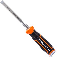 VANQUISH Bevelled Blades Wood Chisel 1/2 Inch Mortise Chisel with Steel Strik... picture