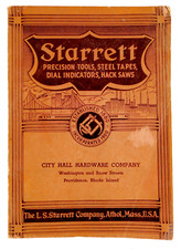 1938 LS STARRETT PRECISION TOOLS CATALOG No. 26 Antique Mechanical Hardware Mass picture