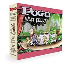 Pogo The Complete Syndicated Comic Strips Box Set HARDCOVER 2022 Walt Kelly picture