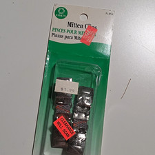Vintage MITTEN Clips with SNOWMEN BRAND NEW IN PACKAGING Christmas picture