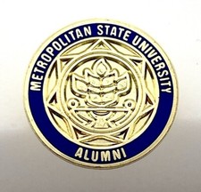 Metropolitan State University Alumni Enamel Lapel Pin picture