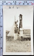 1941 Native American Indians Martha's Vineyard Antique BW Photo Snapshot #2 picture