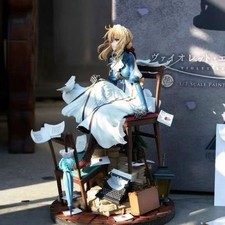 28cm Anime Violet Evergarden Figure Pvc Collection Gk Statue Toys Model Gift picture