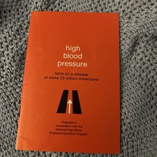 High Blood Pressure Brochure by Merck Sharp and Dohme picture