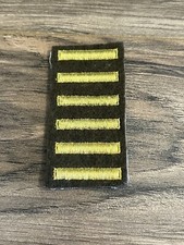 WW2 US ARMY OVERSEAS SERVICE BARS 6 BARS 3 YEARS SERVICE UNUSED NOS picture