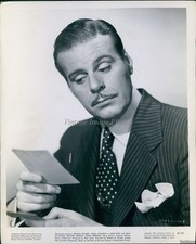 1947 Billy De Wolfe Dear Ruth Actor Film Trademark Mustache Vintage Photo 8x10 picture