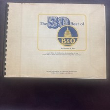 50 Best of B&O, book by Howard N. Barr Spiral Bound Photographs #543 picture