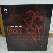 FREEing B-STYLE BLACK LAGOON Revy Bunny Ver. 1/4 Scale Painted PVC Figure Toy picture