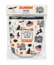Dunkin Donuts Entering Salem Halloween Cup Sleeve New 2026 Limited Edition picture