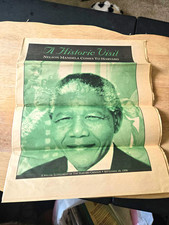 1998 Nelson Mandela Harvard Visit Harvard Crimson Special Newspaper Supplement picture