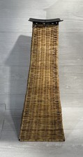 Vintage 20”H Coastal Boho Handmade Wicker Candle Holder picture
