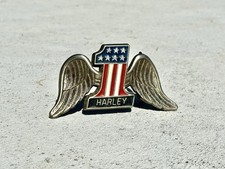 Vintage Harley Davidson Evel Knievel “1” Belt Buckle picture
