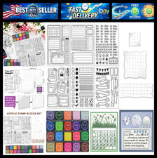 29 Pcs Journal Stamps for Crafting Card Making Supplies Set picture