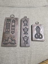 1973 Laxa Family Handmade USA LA Little Angels, CI-Circus, Scissors Cookie Molds picture