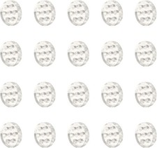 20 Pack High Borosilicate Glass Screens, 8mm 0.3 Inch 7Hole Honeycomb Design ... picture