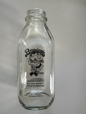 Broguiere's Dairy Glass Milk Bottle Best For You Best For Baby picture