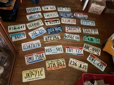 Choice Lot of 10 Mixed States License Plates u choose 10 picture