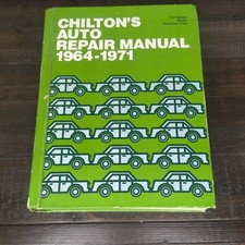 Chilton's Auto Repair Manual 1964-1971 American Cars Volkswagen Hardcover 5974 picture